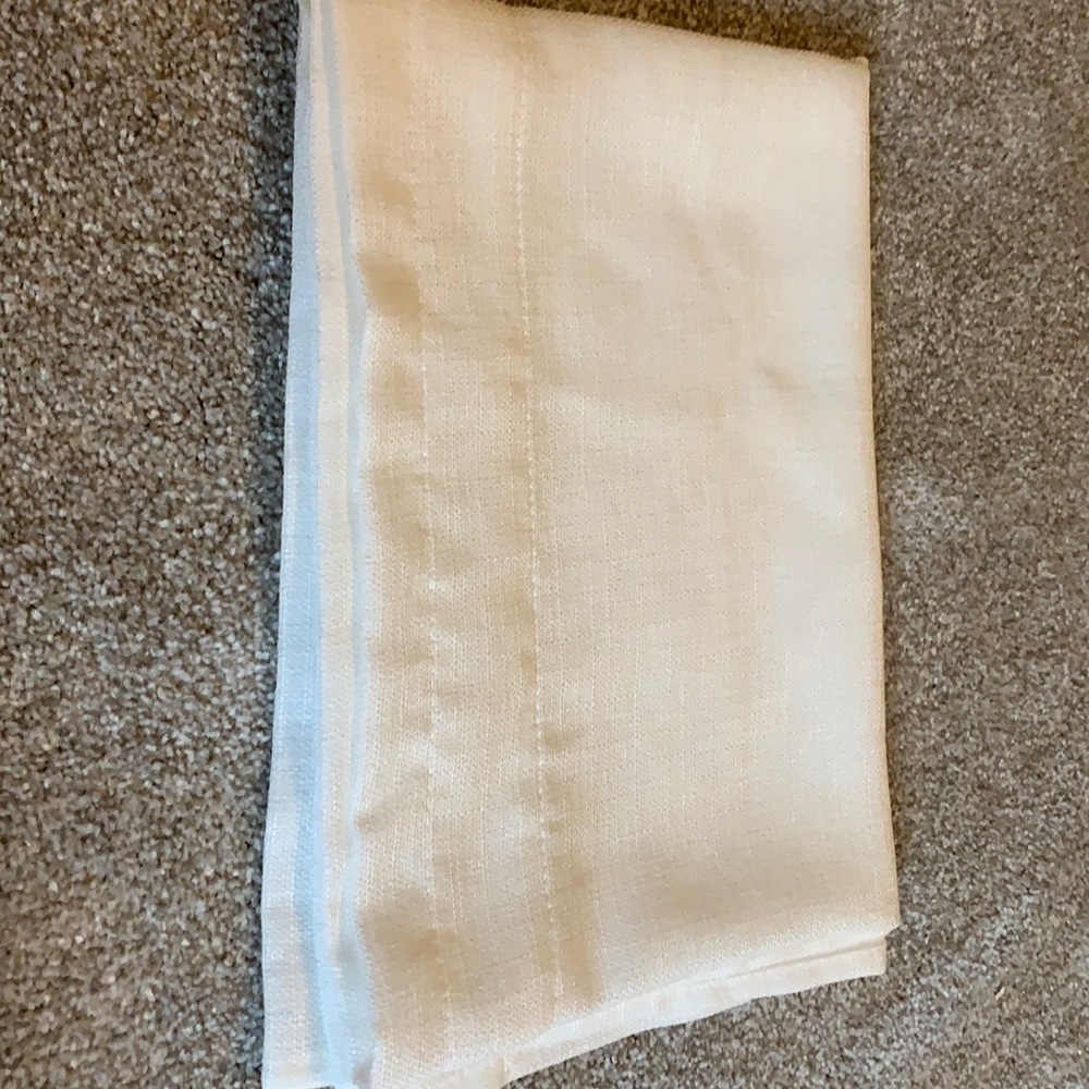 Cream Valance New
